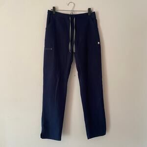 FIGS Navy Blue Yola Straight Leg Scrub Pants Uniform Nurse Dr Women's size Small